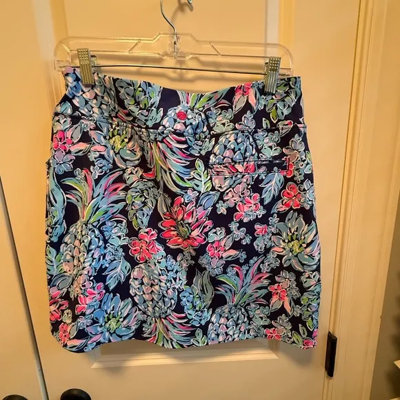 LILLY PULITZER Luxletic skort, pineapple print