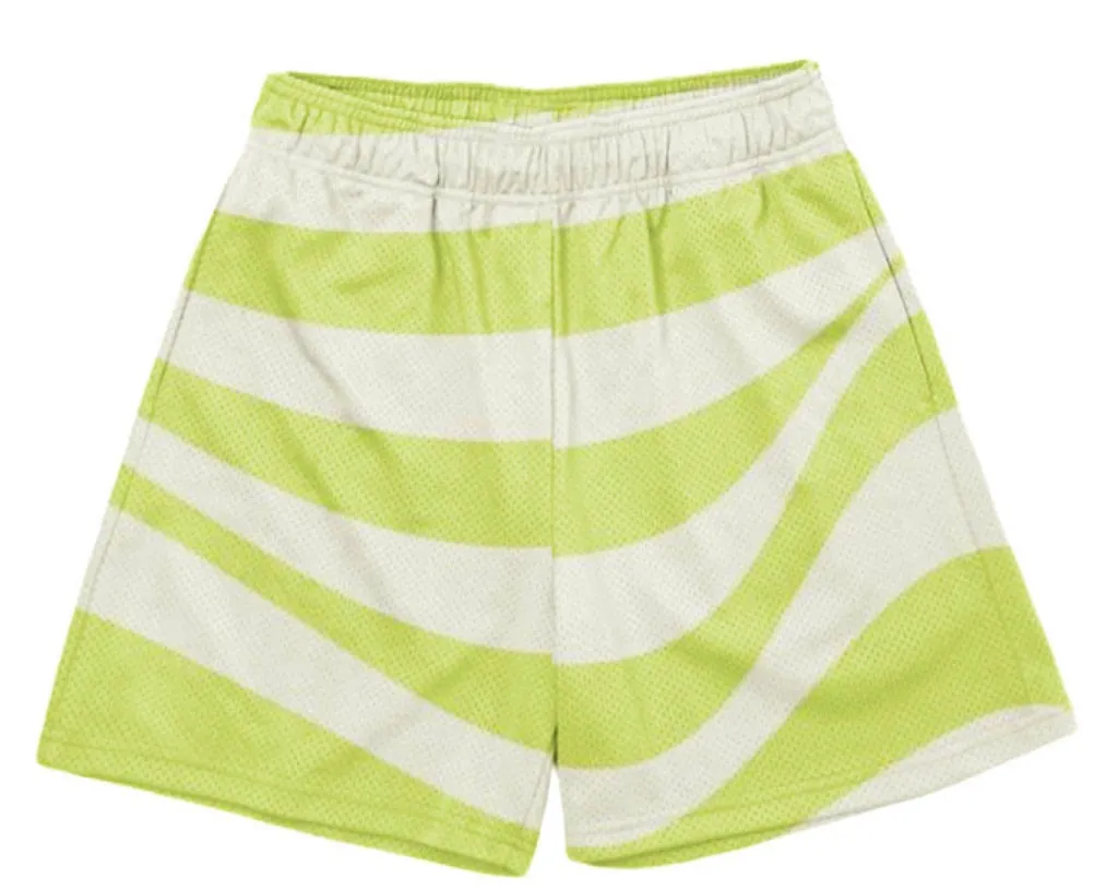 Lime Swirl Shorts