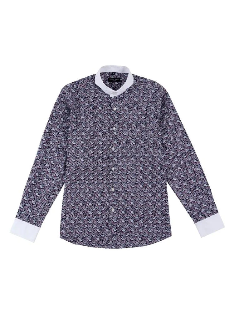 Limited Edition Extreme Cutaway Paisley Contrast Shirt
