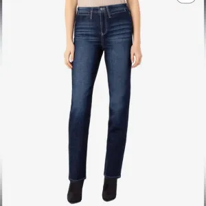 LIVERPOOL The High Rise Straight Dark Wash Jeans