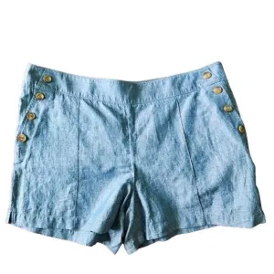 LOFT Riviera 4 Inch Shorts in Chambray