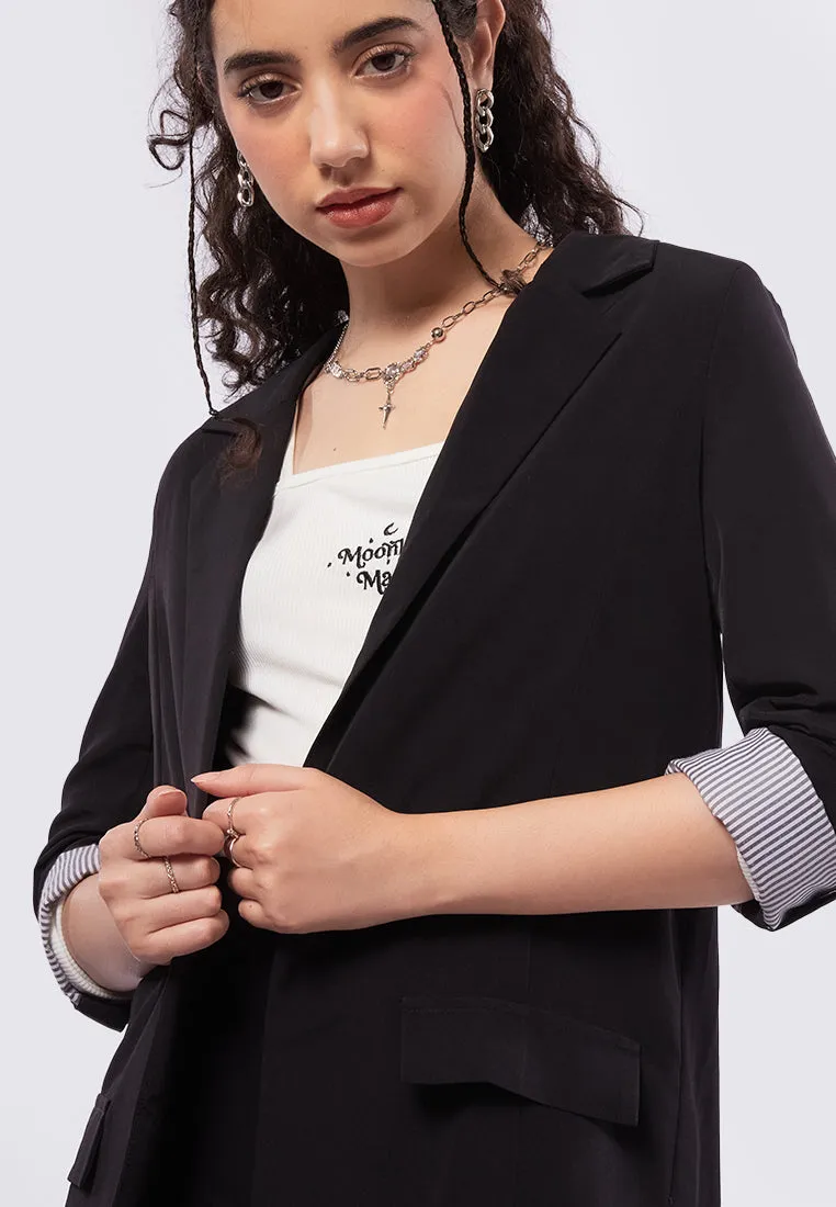 Long Sleeve Loose Blazer