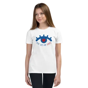 Love Sees No Limits (Youth Light Color T-Shirts Design 1)