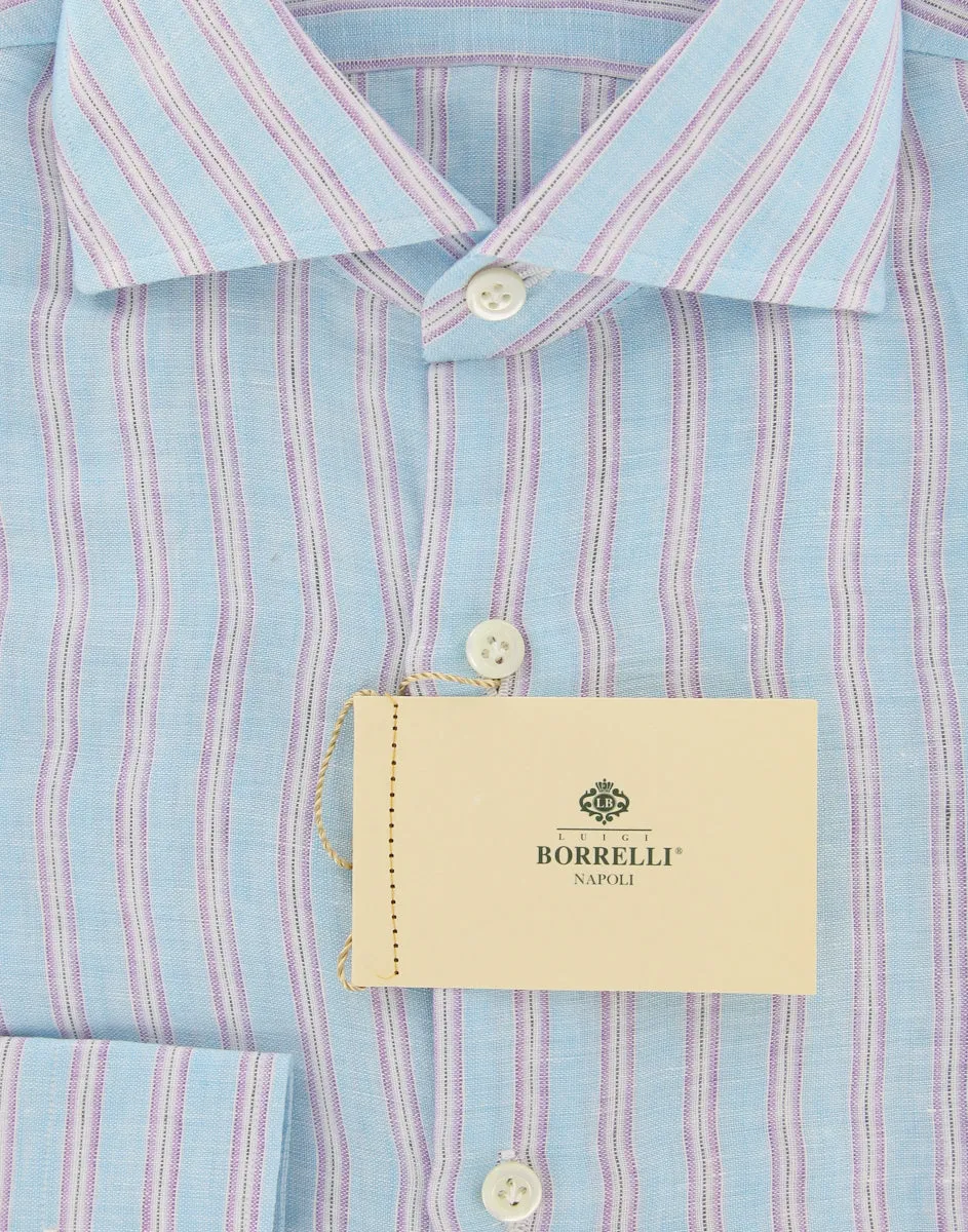 Luigi Borrelli Light Blue Shirt - Extra Slim