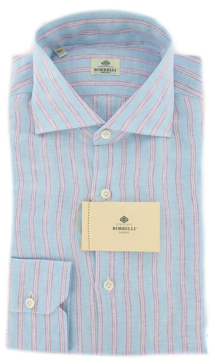 Luigi Borrelli Light Blue Shirt - Extra Slim