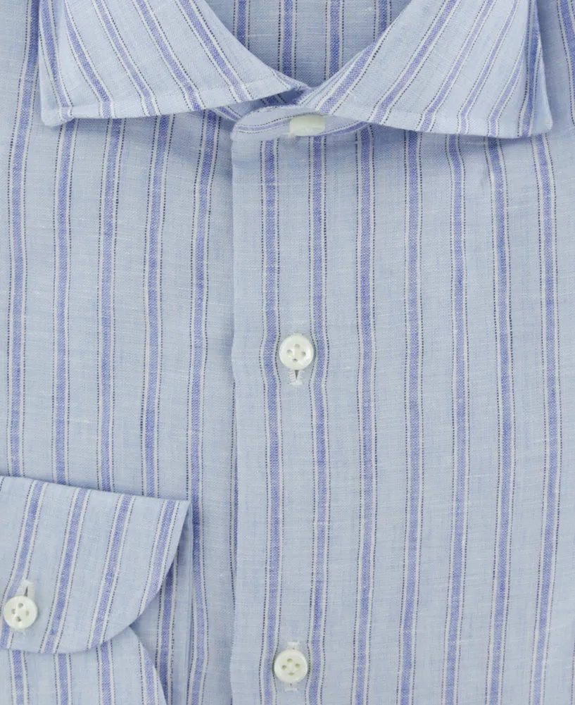 Luigi Borrelli Light Blue Shirt - Slim