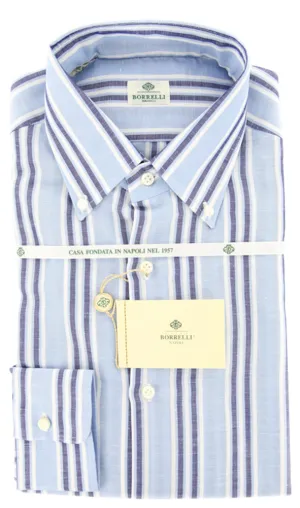 Luigi Borrelli Light Blue Shirt - Slim