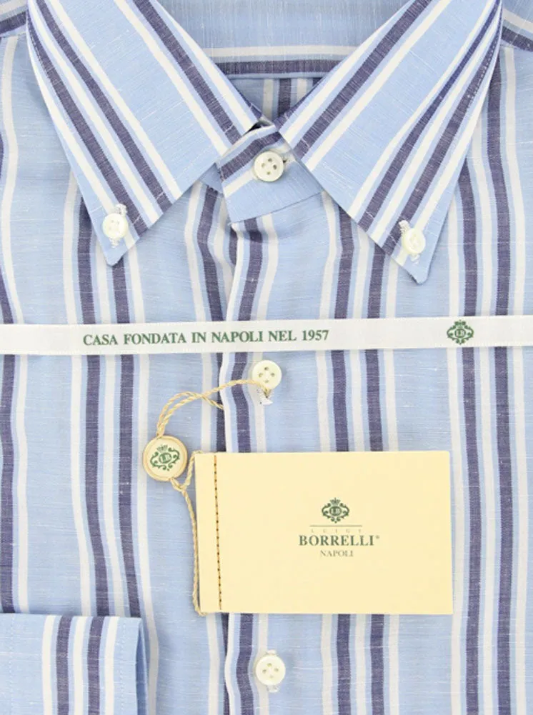 Luigi Borrelli Light Blue Shirt - Slim