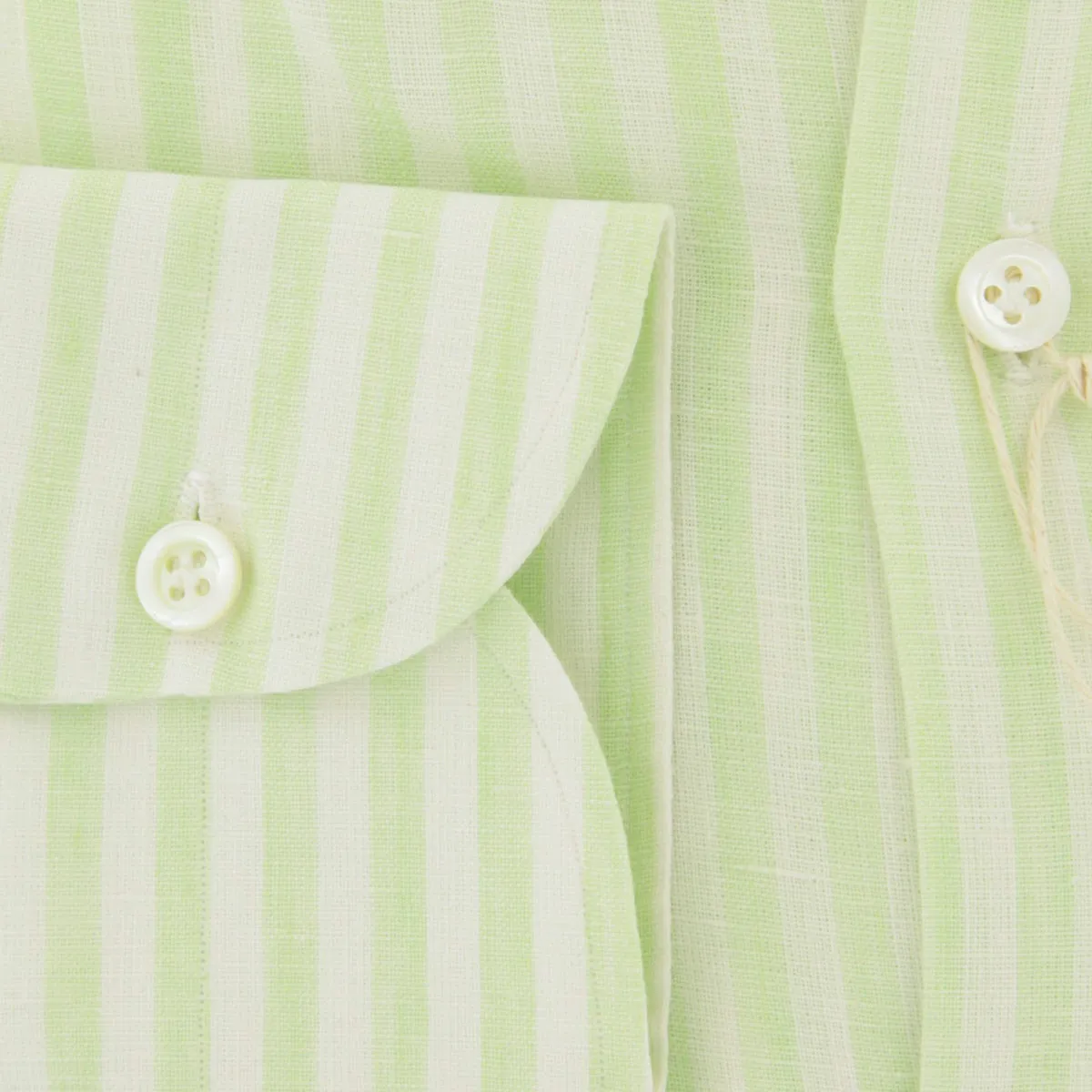 Luigi Borrelli Light Green Shirt - Slim