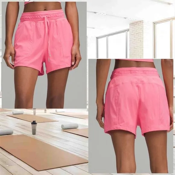 Lululemon Dance Studio High-Rise Short 3.5&quot; Sakura pink size 4 NWT