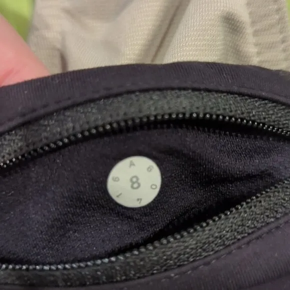 Lululemon Speed Short (2 1/2&quot;)Down Pour Lime Light / Black