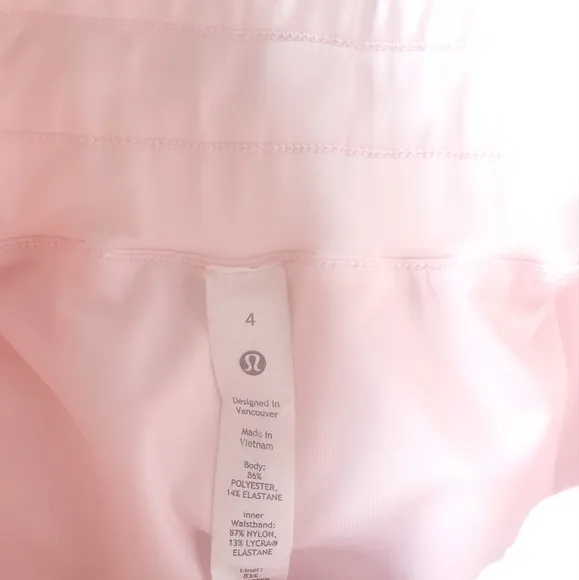 Lululemon Strawberry Milkshake Shirts Size 4