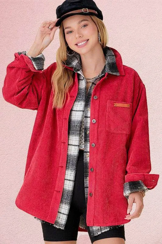 Madera Corduroy Shacket