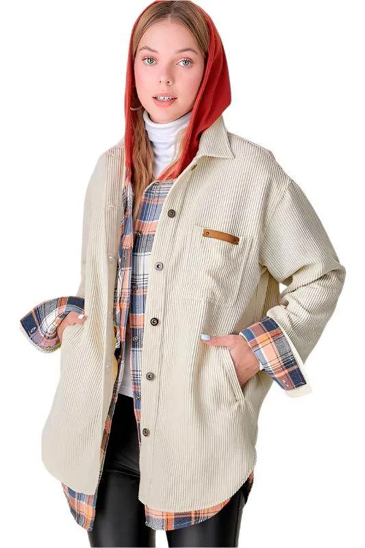 Madera Corduroy Shacket