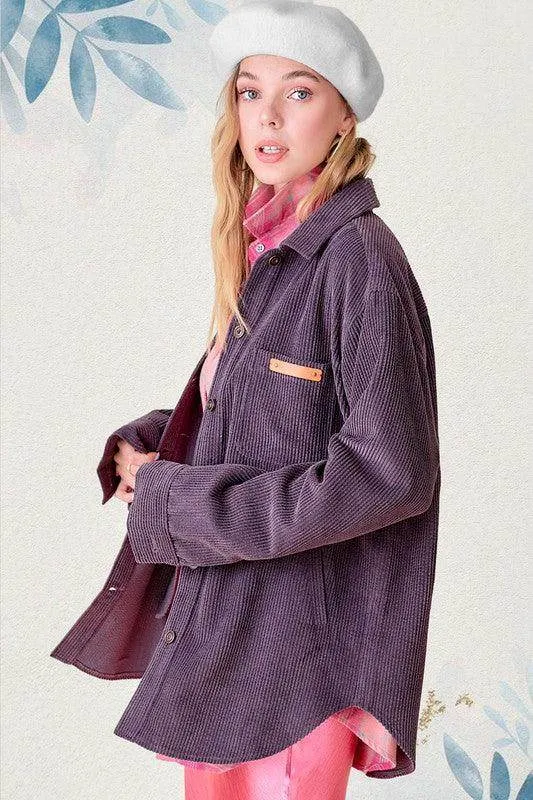 Madera Corduroy Shacket
