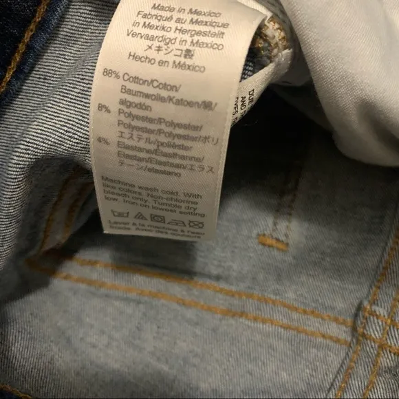 Madewell 11&quot; High-Rise Skinny Jeans in Maricopa Wash women’s size 32 stretchy