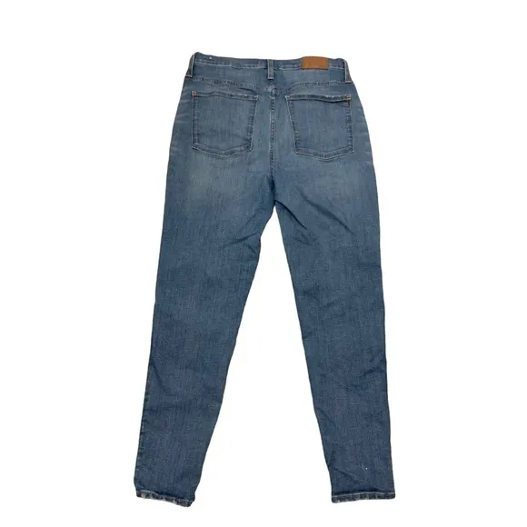 Madewell 11&quot; High-Rise Skinny Jeans in Maricopa Wash women’s size 32 stretchy