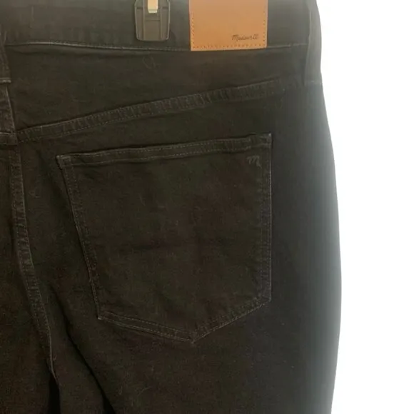 Madewell Black Jeans Ladies Sz 16W Perfect Vintage Flare
