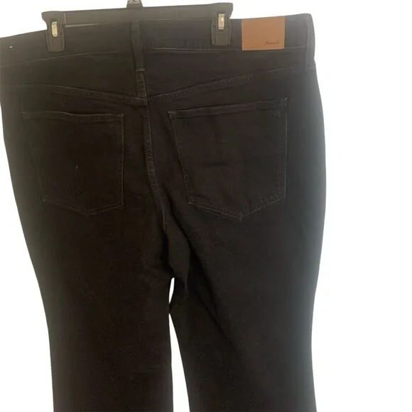 Madewell Black Jeans Ladies Sz 16W Perfect Vintage Flare