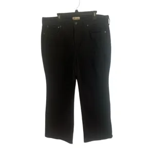 Madewell Black Jeans Ladies Sz 16W Perfect Vintage Flare