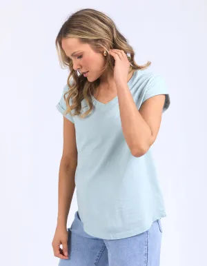 MANLY VEE TEE || LIGHT BLUE