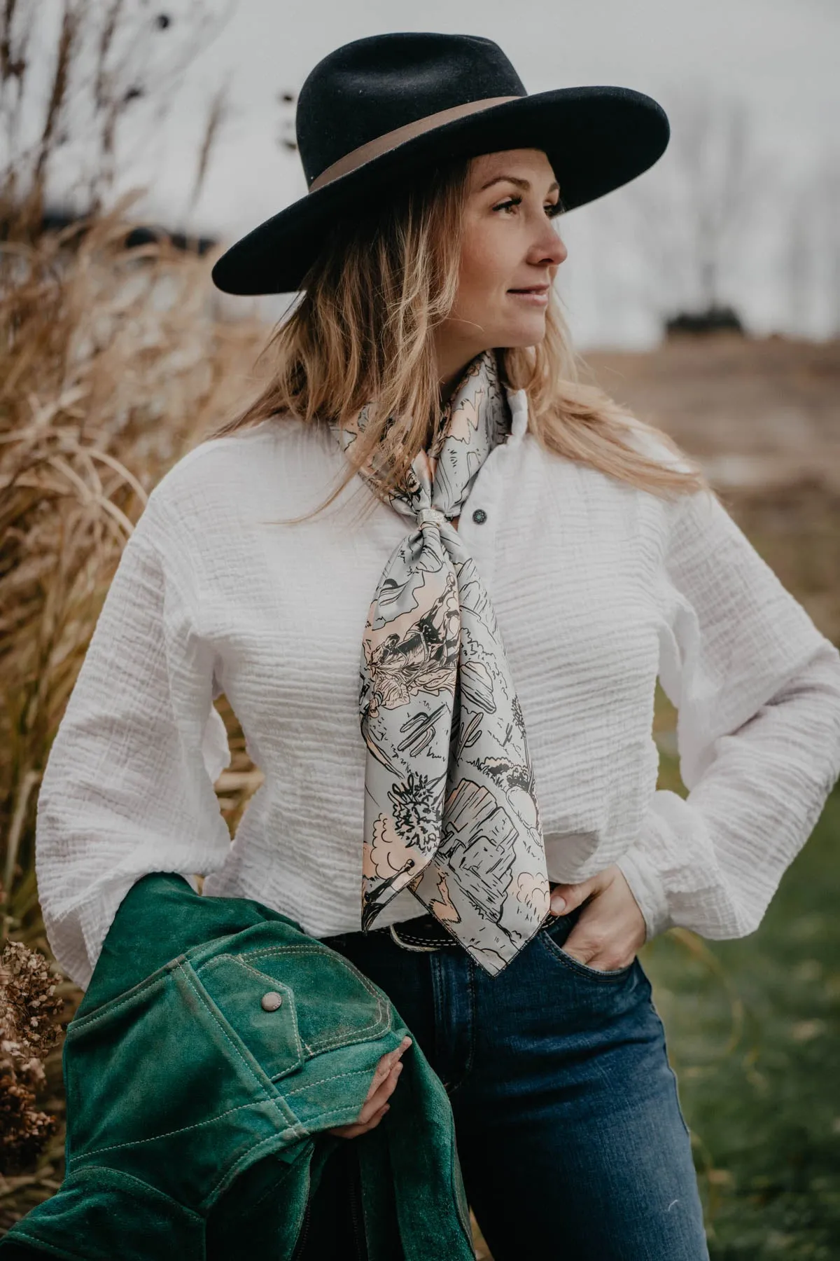 'Marina' Cotton Gauze Blouse by Tasha Polizzi (S ONLY)