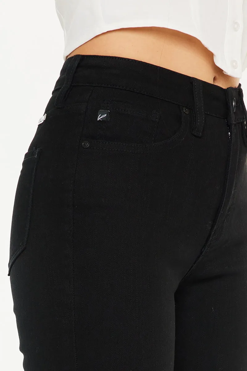Mars High Rise Flare Jeans (Petite)