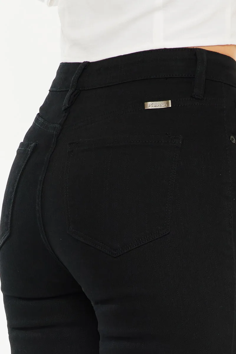 Mars High Rise Flare Jeans (Petite)