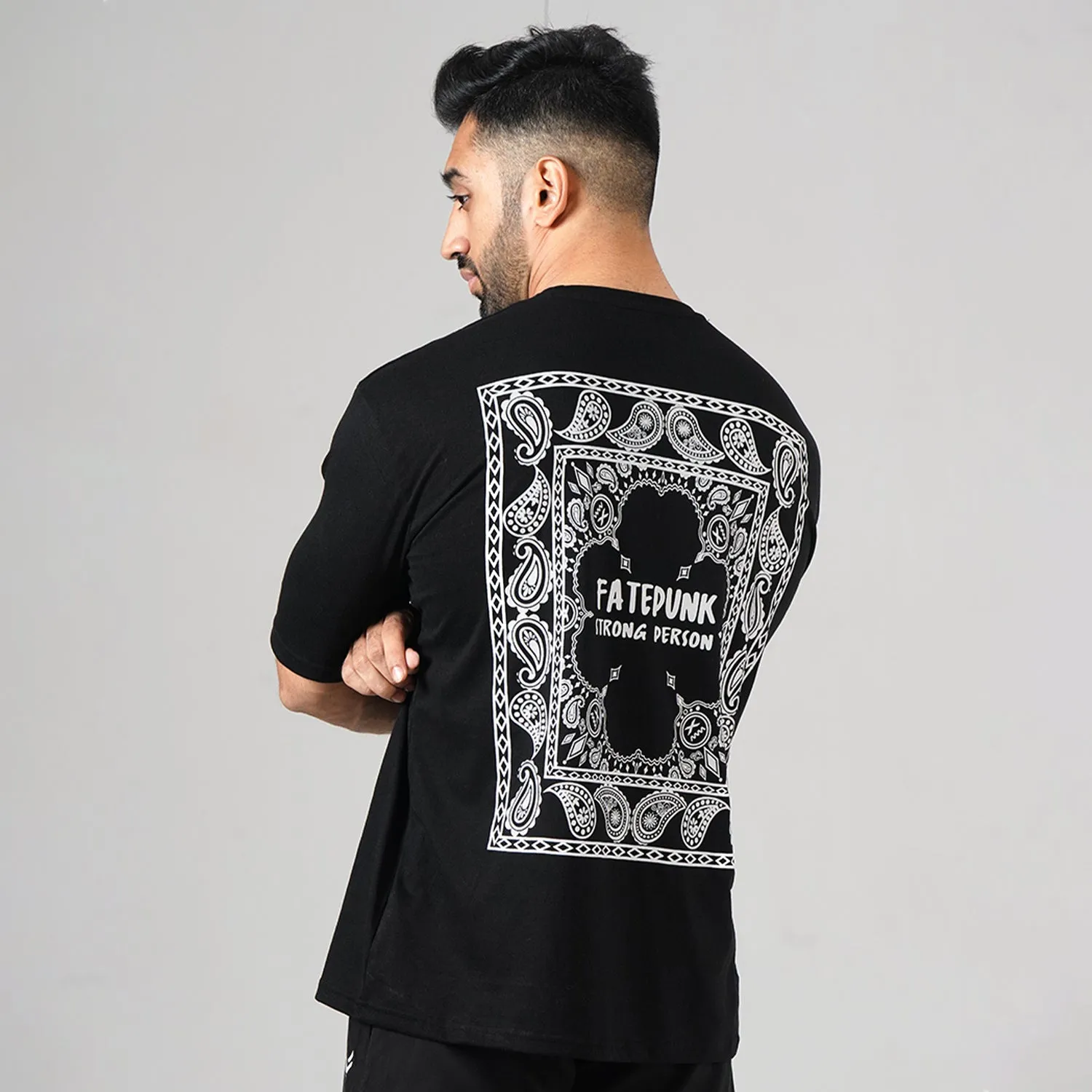 MaxRep Black Oversized Shirt