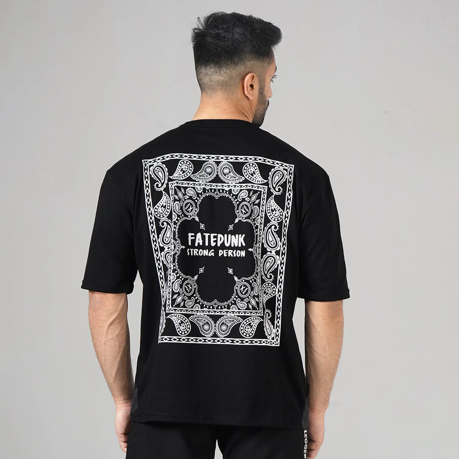 MaxRep Black Oversized Shirt