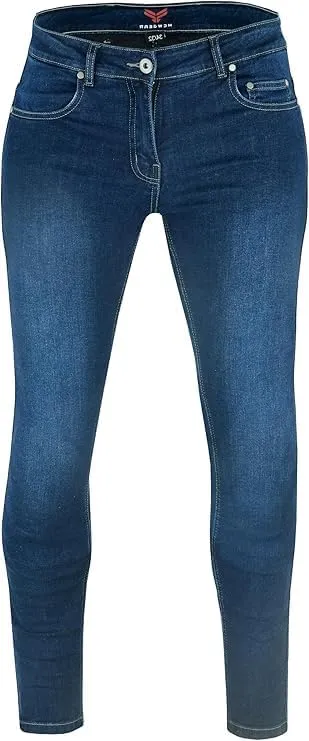MCW GEAR STRETCH MOTORCYCLE JEANS - UKCA CE AA RATED MEN'S ARMOUR DENIM JEANS