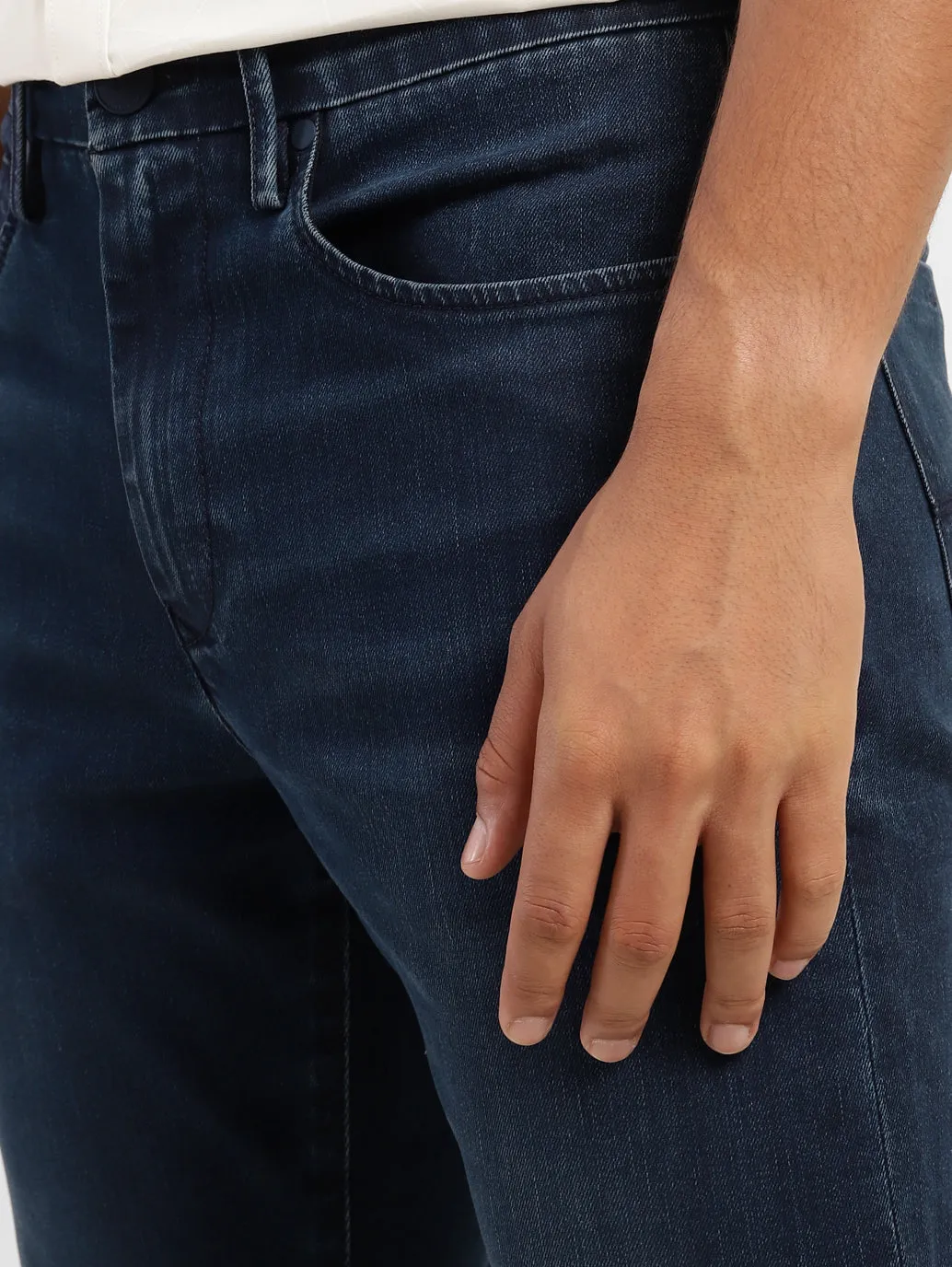 Men's 512 Blue Tapered Fit Mid Rise Jeans