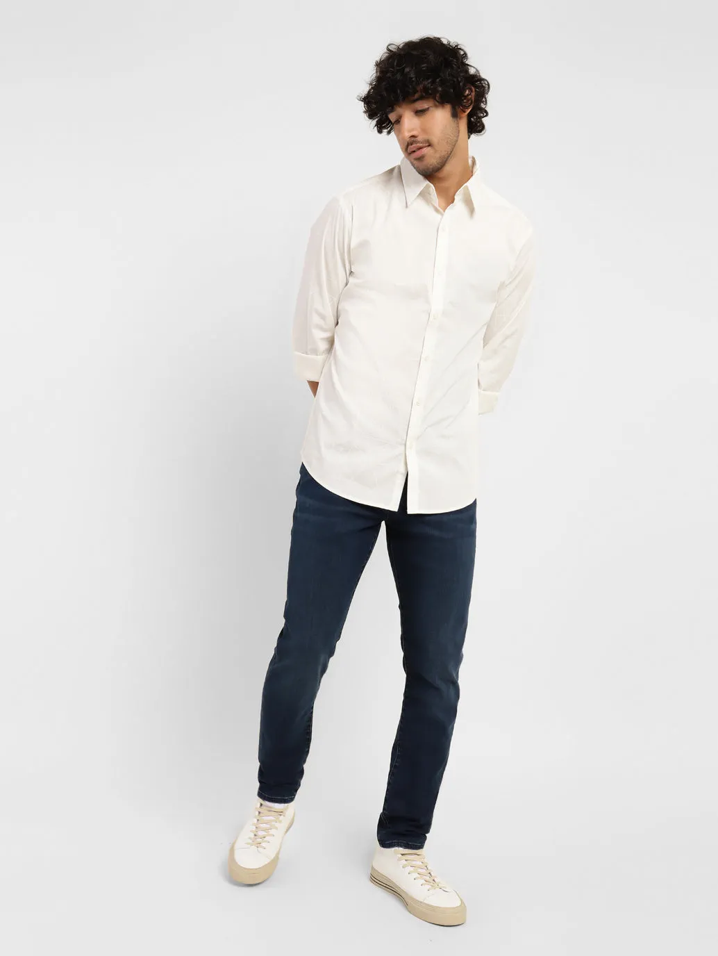 Men's 512 Blue Tapered Fit Mid Rise Jeans