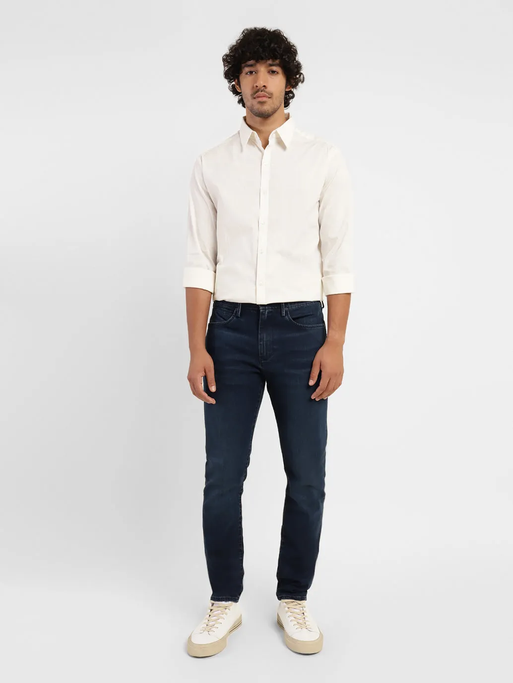 Men's 512 Blue Tapered Fit Mid Rise Jeans