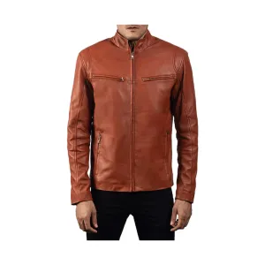 Men's Biker Slim Fit Original Leather Jacket