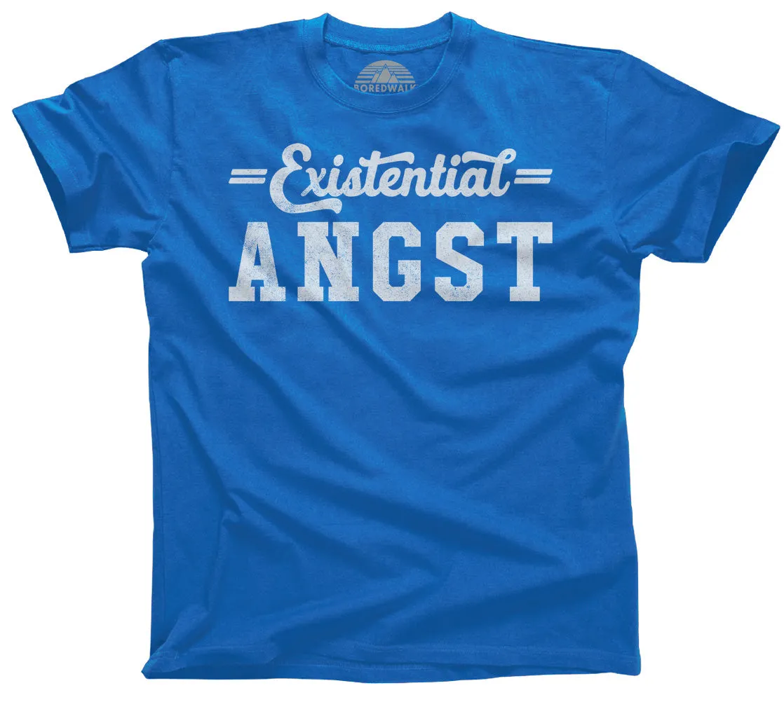 Men's Existential Angst T-Shirt - Funny Existentialism Shirt