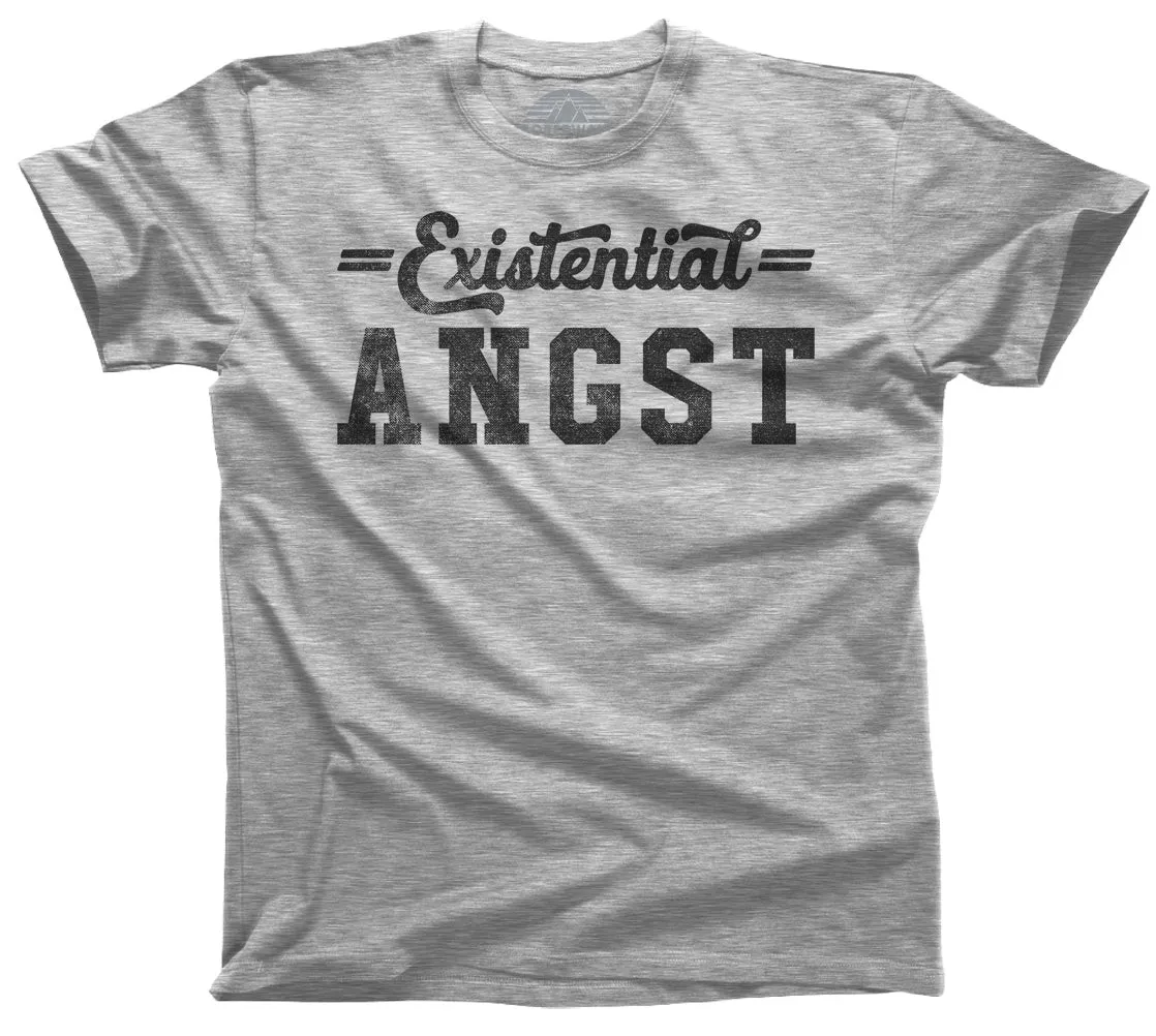 Men's Existential Angst T-Shirt - Funny Existentialism Shirt