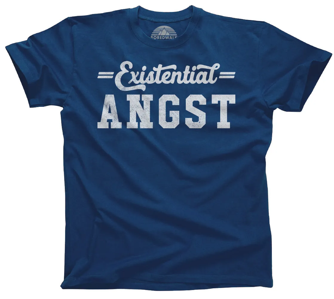 Men's Existential Angst T-Shirt - Funny Existentialism Shirt