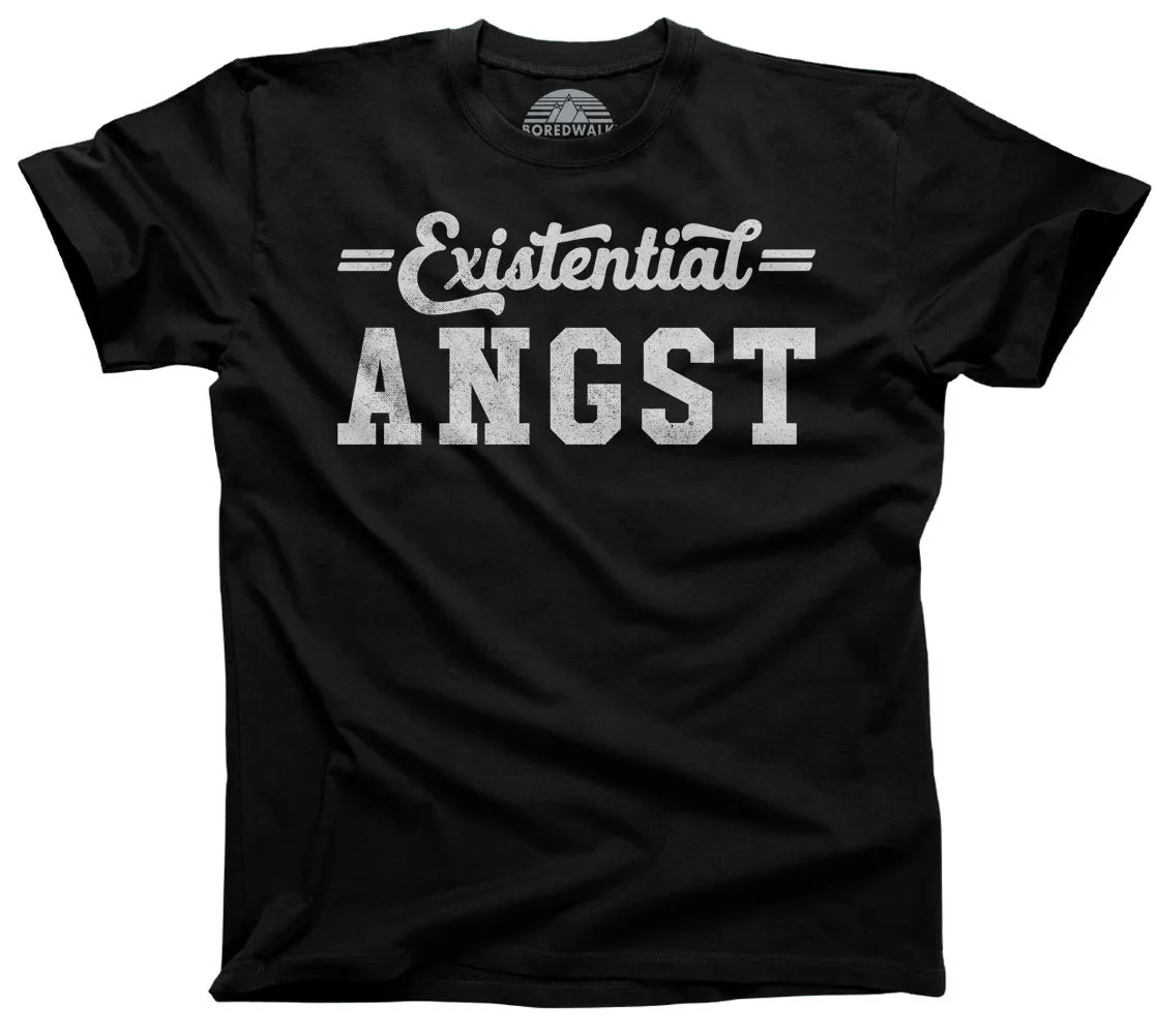 Men's Existential Angst T-Shirt - Funny Existentialism Shirt