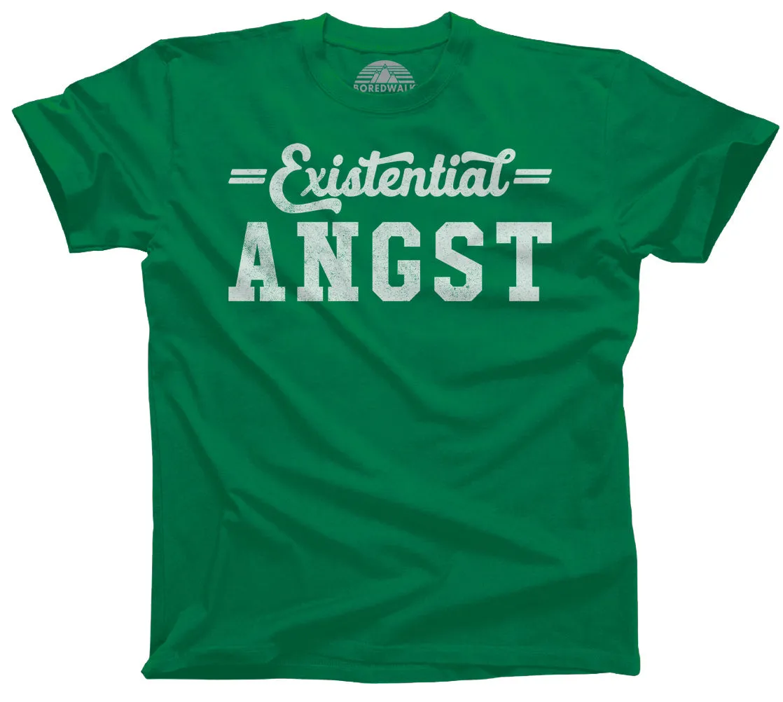 Men's Existential Angst T-Shirt - Funny Existentialism Shirt
