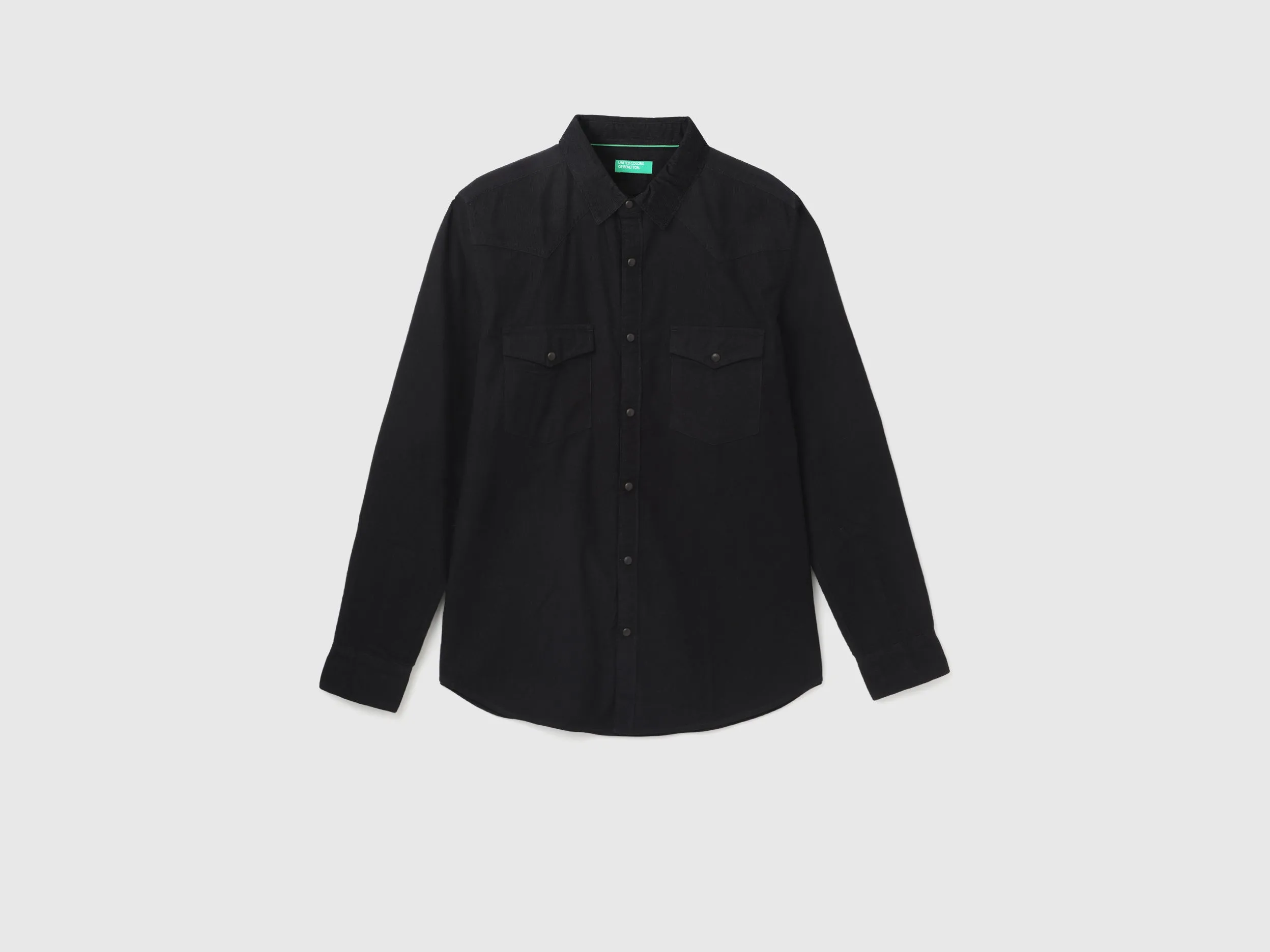 Men's Regular Fit Spread Collar Solid Shirts