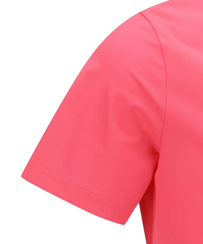 Men's Signature Logo Short T-Shirt - Coral