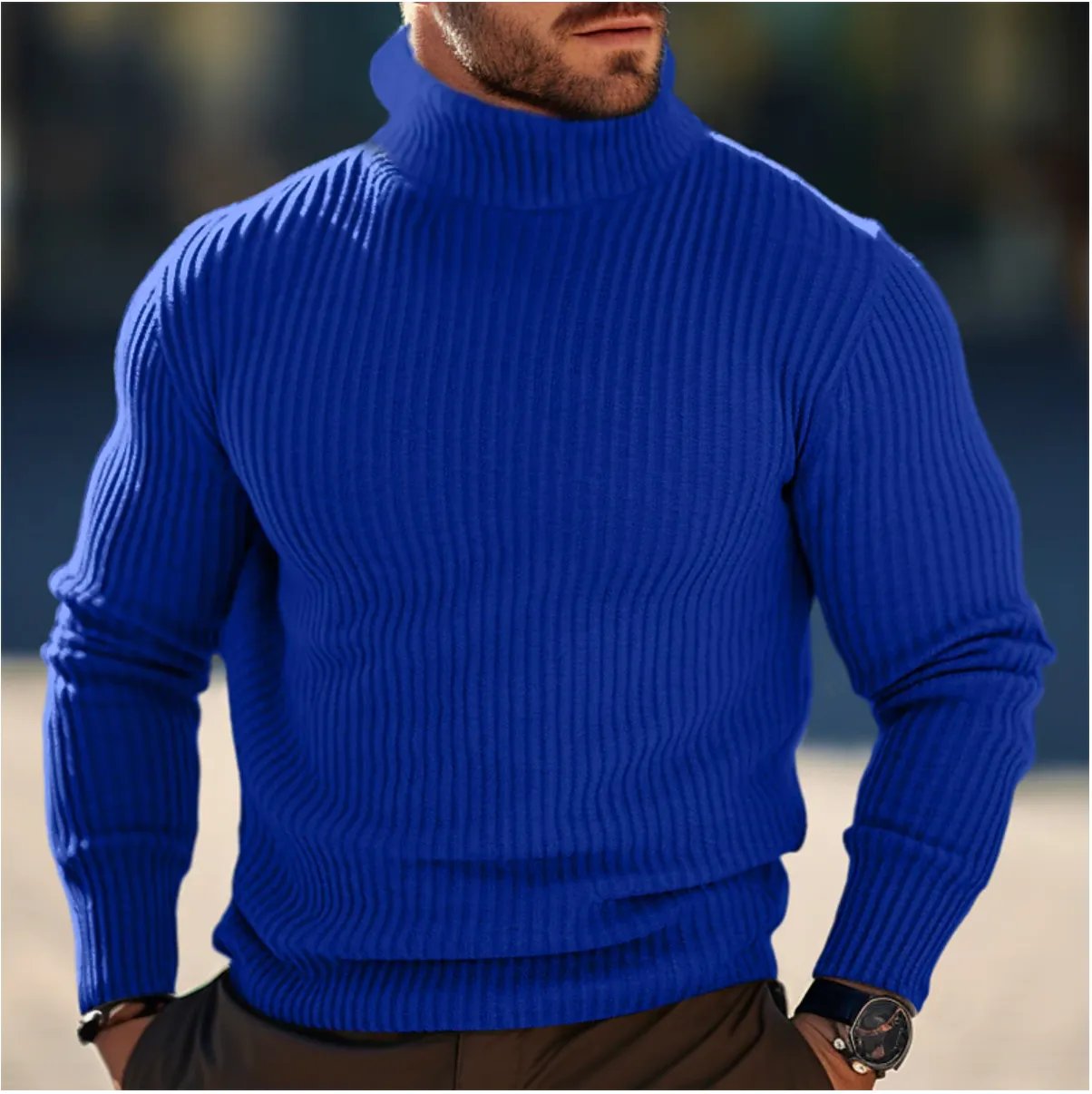 Men's Turtleneck Sweater for a Stylish Winter Look – Daniel