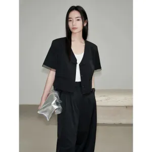 Mesh Splicing Suit Set