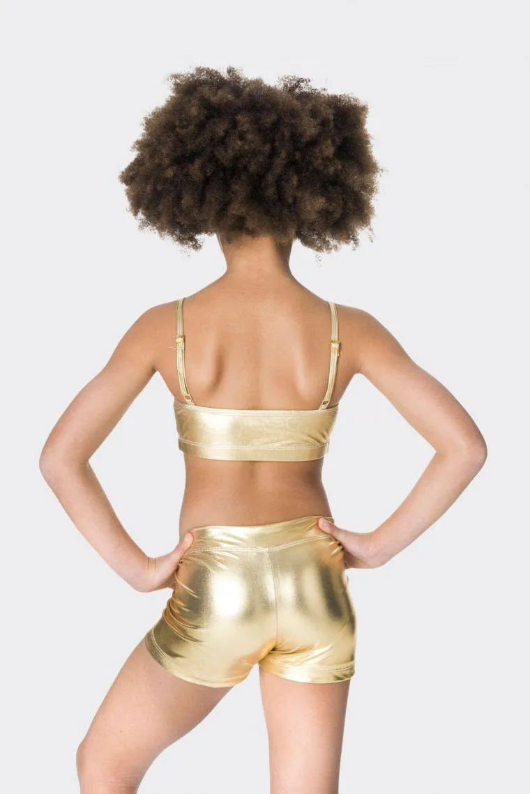 Metallic Hot Shorts