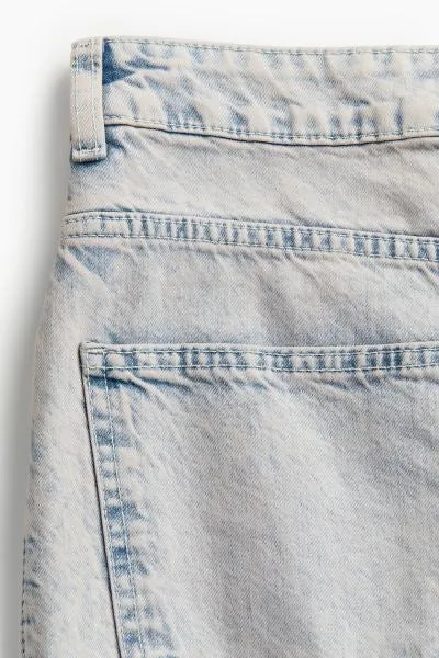 MH Highwaist Lightblue wide leg jeans