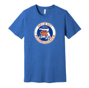 Miami Floridians Distressed Logo Shirt - Defunct Sports Team - Celebrate Florida Heritage and History - Hyper Than Hype