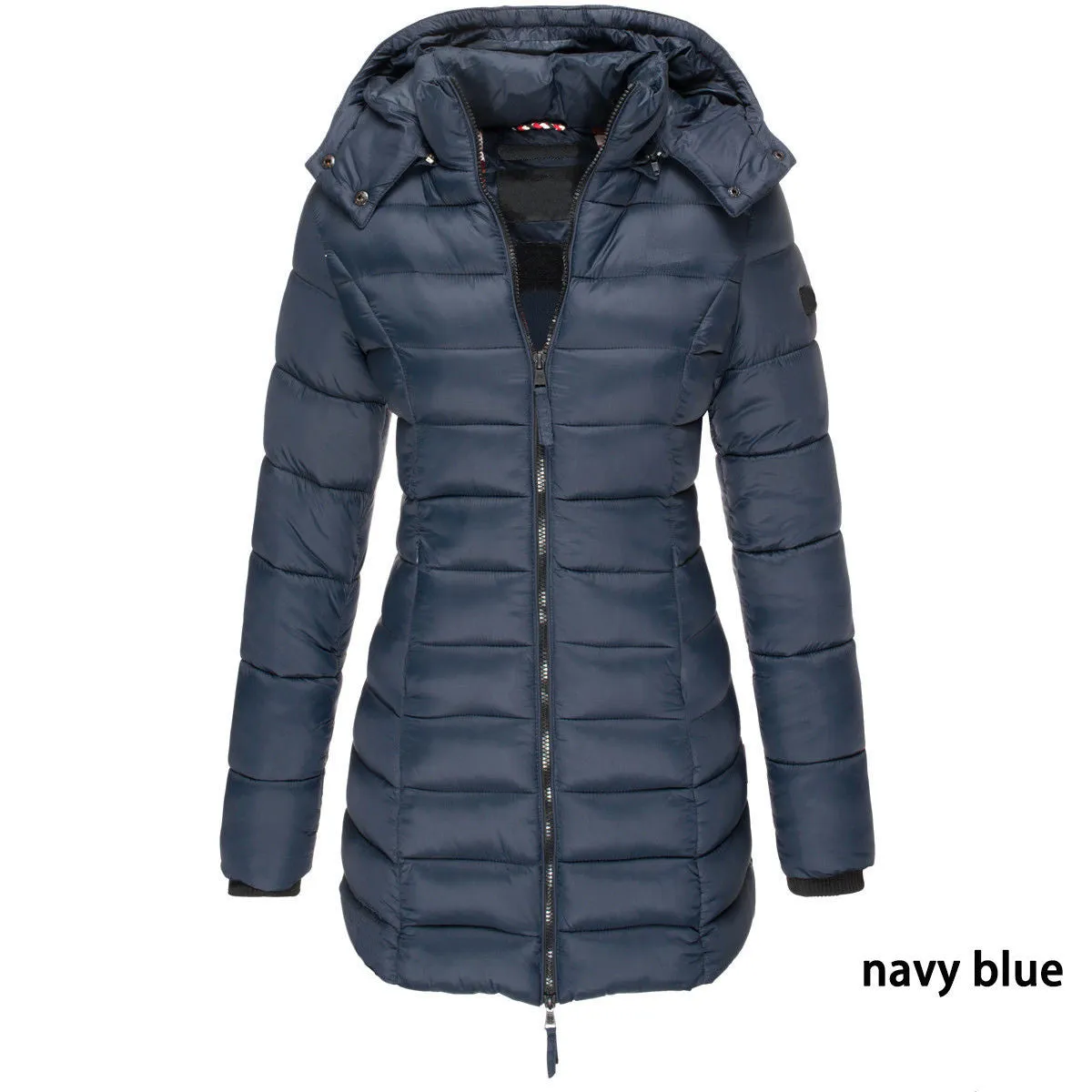 Mid-Length Slim Fit Quilted Jacket