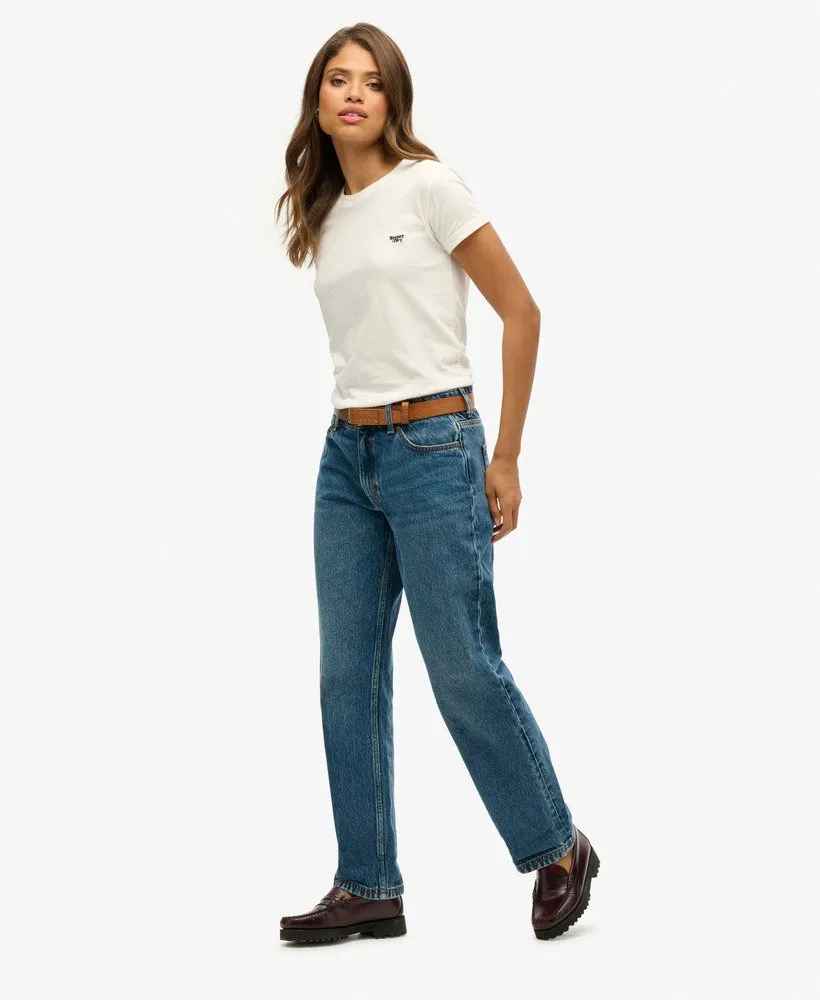 Mid Rise Straight Leg Jean | Fulton Vintage Blue 30