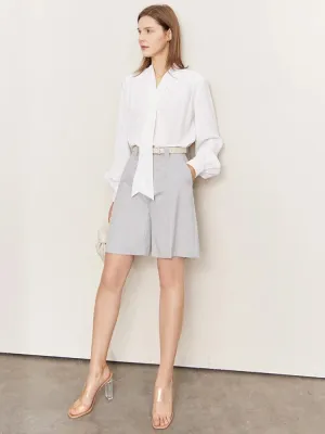 Minimalist Summer Suit Shorts for Women